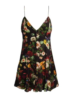 Alice and Olivia MINI*JULIETTA MINI SLIP DRESS REGAL RETREAT