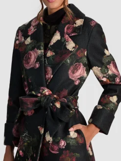 Alice and Olivia COATS*KARLEY WRAP COAT