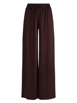 Alice and Olivia WIDE LEG*KENLEY PALAZZO PANT DARK OLIVE