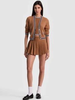 Alice and Olivia CARDIGANS*KINGSLEY CARDIGAN BLACK