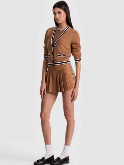 Alice and Olivia CARDIGANS*KINGSLEY CARDIGAN BLACK