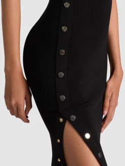 Alice and Olivia MIDI*LALITA RACERBACK TANK DRESS