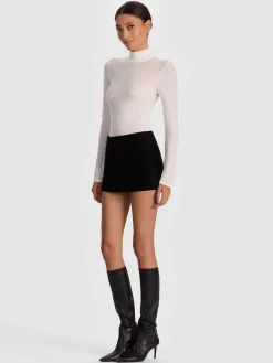 Alice and Olivia PULLOVERS*LANIE POINTELLE PULLOVER