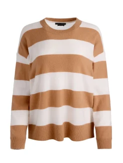 Alice and Olivia PULLOVERS*LAURA CASHMERE PULLOVER GREY MINERAL