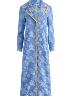 Alice and Olivia COATS*LEVINE DOUBLE BREASTED COAT ECRU