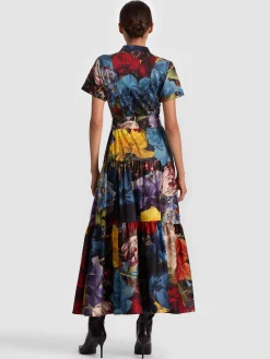 Alice and Olivia MIDI*LUCY MIDI SHIRT DRESS