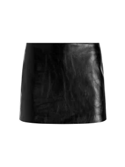 Alice and Olivia MINI*MACE VEGAN MINI SKORT DARK OLIVE