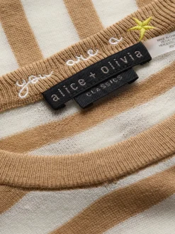 Alice and Olivia PULLOVERS*MITCHELL WOOL PULLOVER CAROLINA BLUE