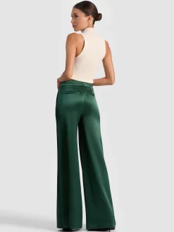 Alice and Olivia WIDE LEG*NESSI TROUSER
