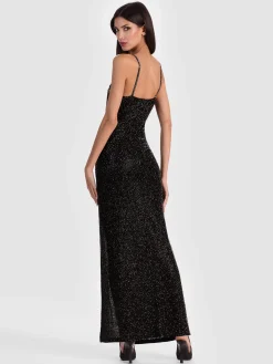 Alice and Olivia MAXI*NINA EMBELLISHED MAXI DRESS