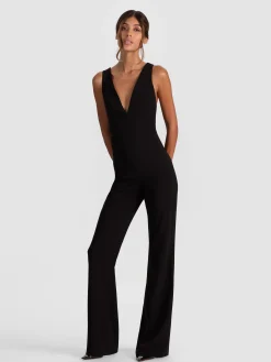 Alice and Olivia JUMPSUITS + ROMPERS*NOVA CAPE JUMPSUIT