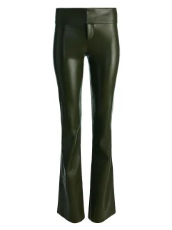 Alice and Olivia VEGAN*OLIVIA VEGAN BOOTCUT PANT OATMEAL HEATHER