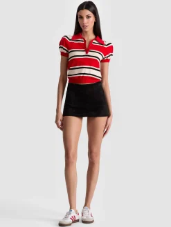 Alice and Olivia PULLOVERS*RAMONA STRIPED PULLOVER