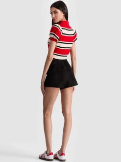 Alice and Olivia PULLOVERS*RAMONA STRIPED PULLOVER