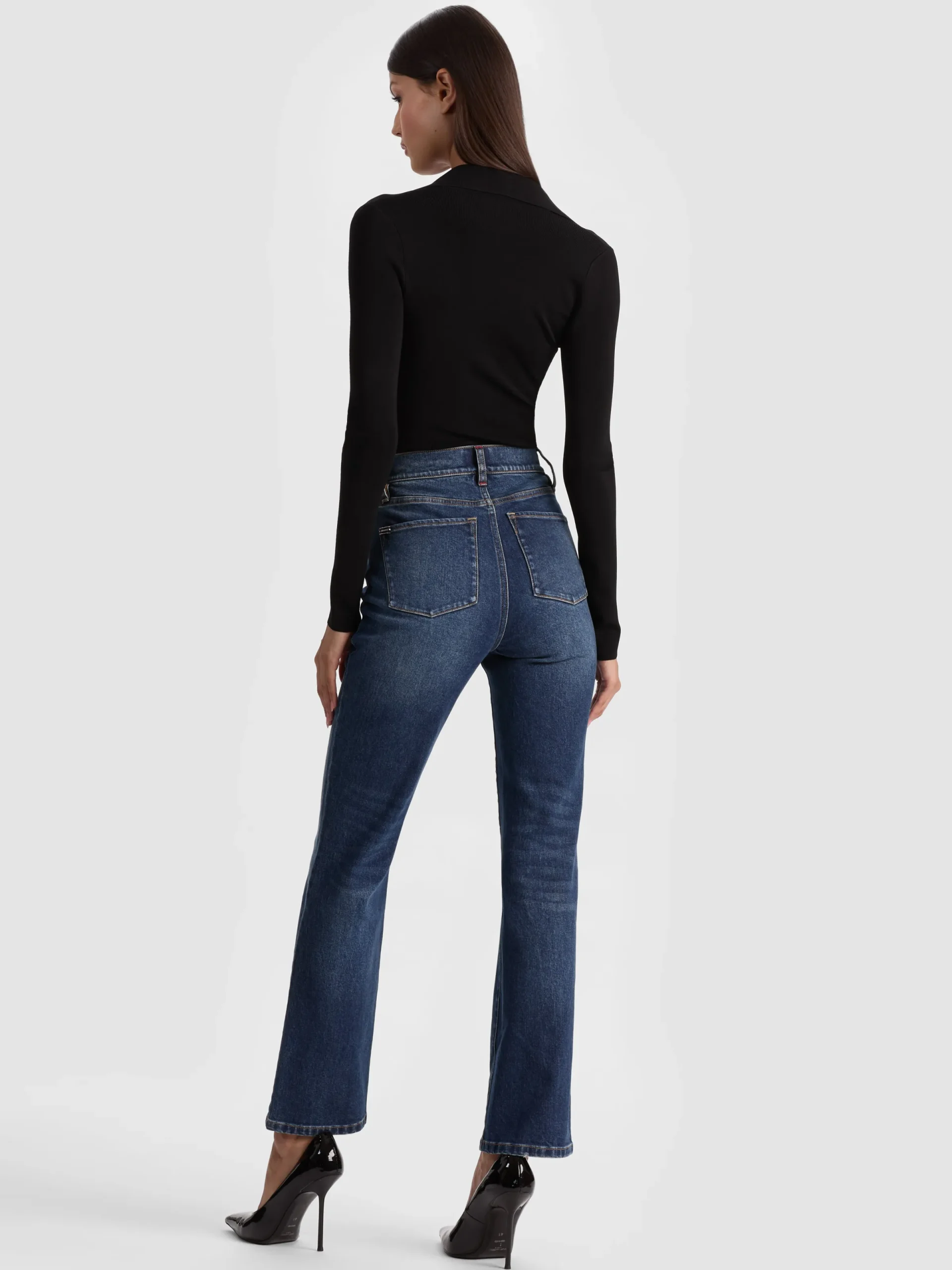 Alice and Olivia JEANS*RICH JEAN SOFT WHITE