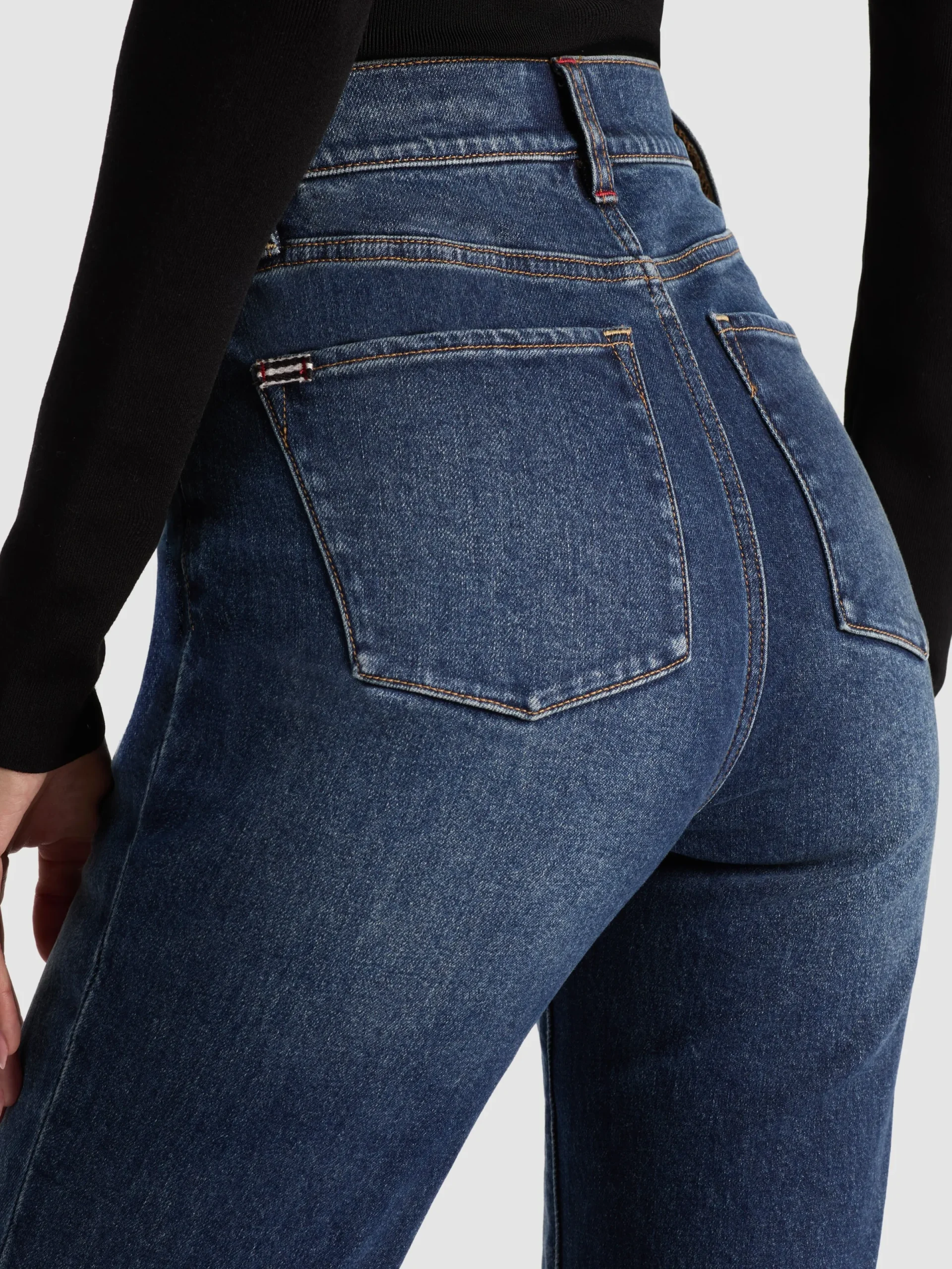 Alice and Olivia JEANS*RICH JEAN SOFT WHITE