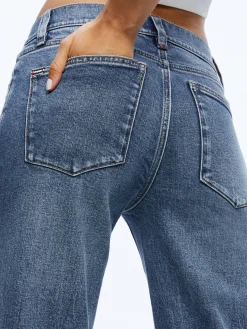 Alice and Olivia JEANS*ROXIE JEAN GREY MINERAL