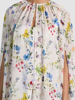 Alice and Olivia COATS*ROYA MAXI CAPE