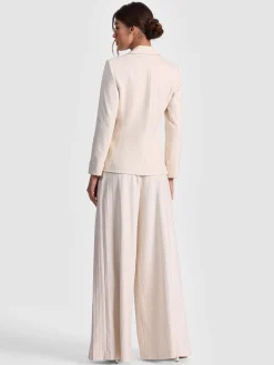 Alice and Olivia BLAZERS*RYDER SLIM BLAZER DARK CHOCOLATE