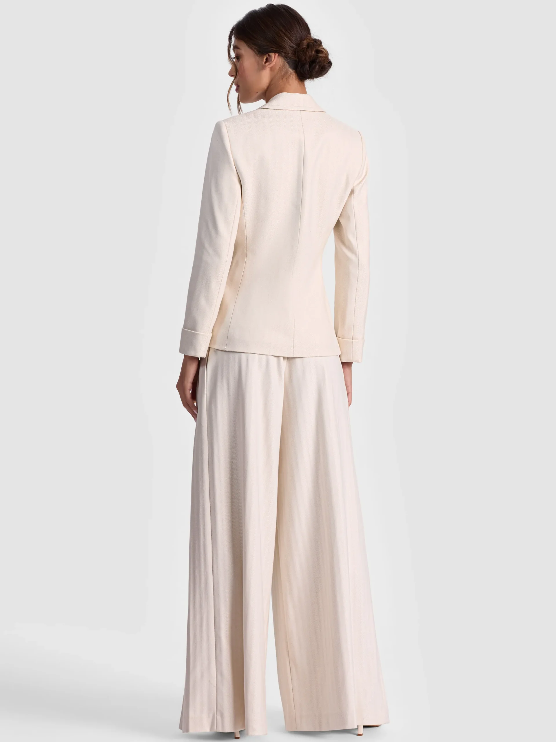 Alice and Olivia BLAZERS*RYDER SLIM BLAZER DARK CHOCOLATE