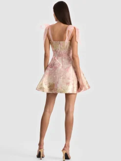 Alice and Olivia MINI*SUMMER MINI DRESS OFF WHITE