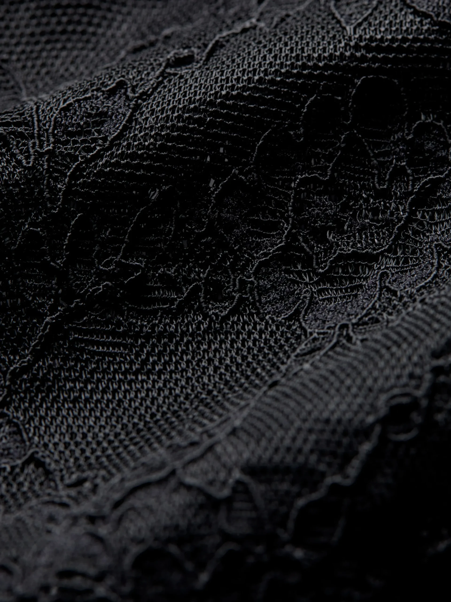 Alice and Olivia BODYSUITS*TAEYN LACE BODYSUIT OFF WHITE