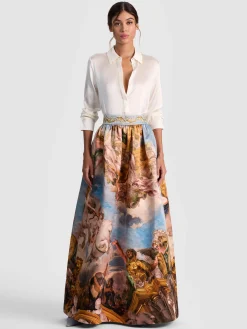 Alice and Olivia MAXI*TINA BALLGOWN SKIRT
