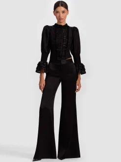 Alice and Olivia BLOUSES*VICKY BLOUSE OFF WHITE