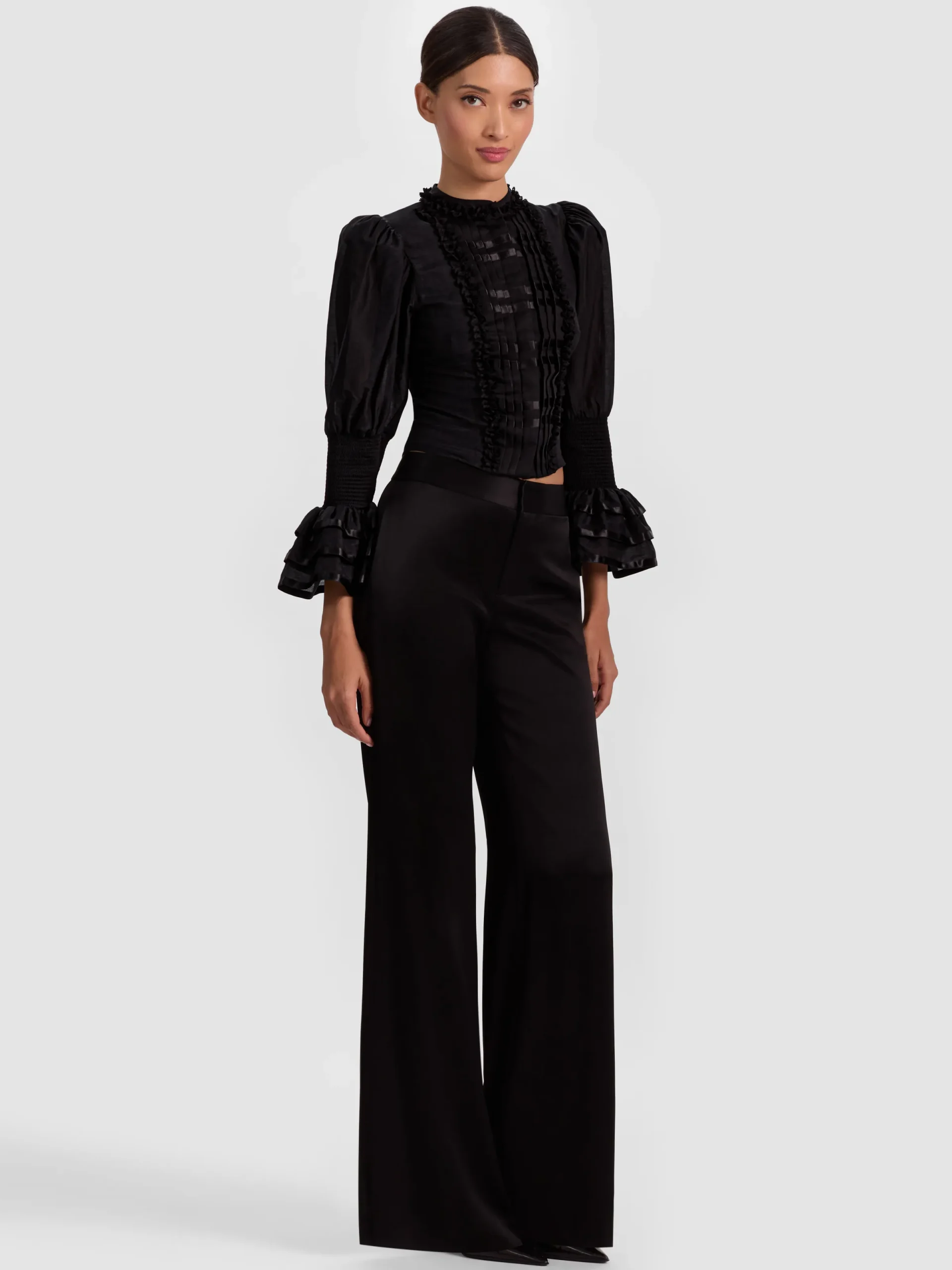 Alice and Olivia BLOUSES*VICKY BLOUSE OFF WHITE