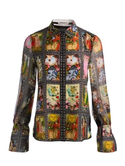 Alice and Olivia BLOUSES*WAN SILK BLOUSE