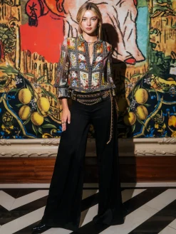 Alice and Olivia BLOUSES*WAN SILK BLOUSE