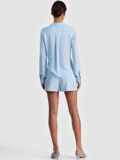 Alice and Olivia BLOUSES*WILLA BLOUSE BUTTER