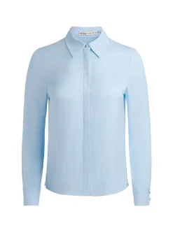Alice and Olivia BLOUSES*WILLA BLOUSE BUTTER