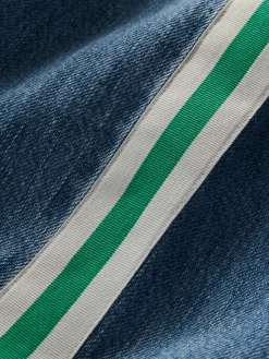 Alice and Olivia JEANS*XANDER RACING STRIPE JEAN