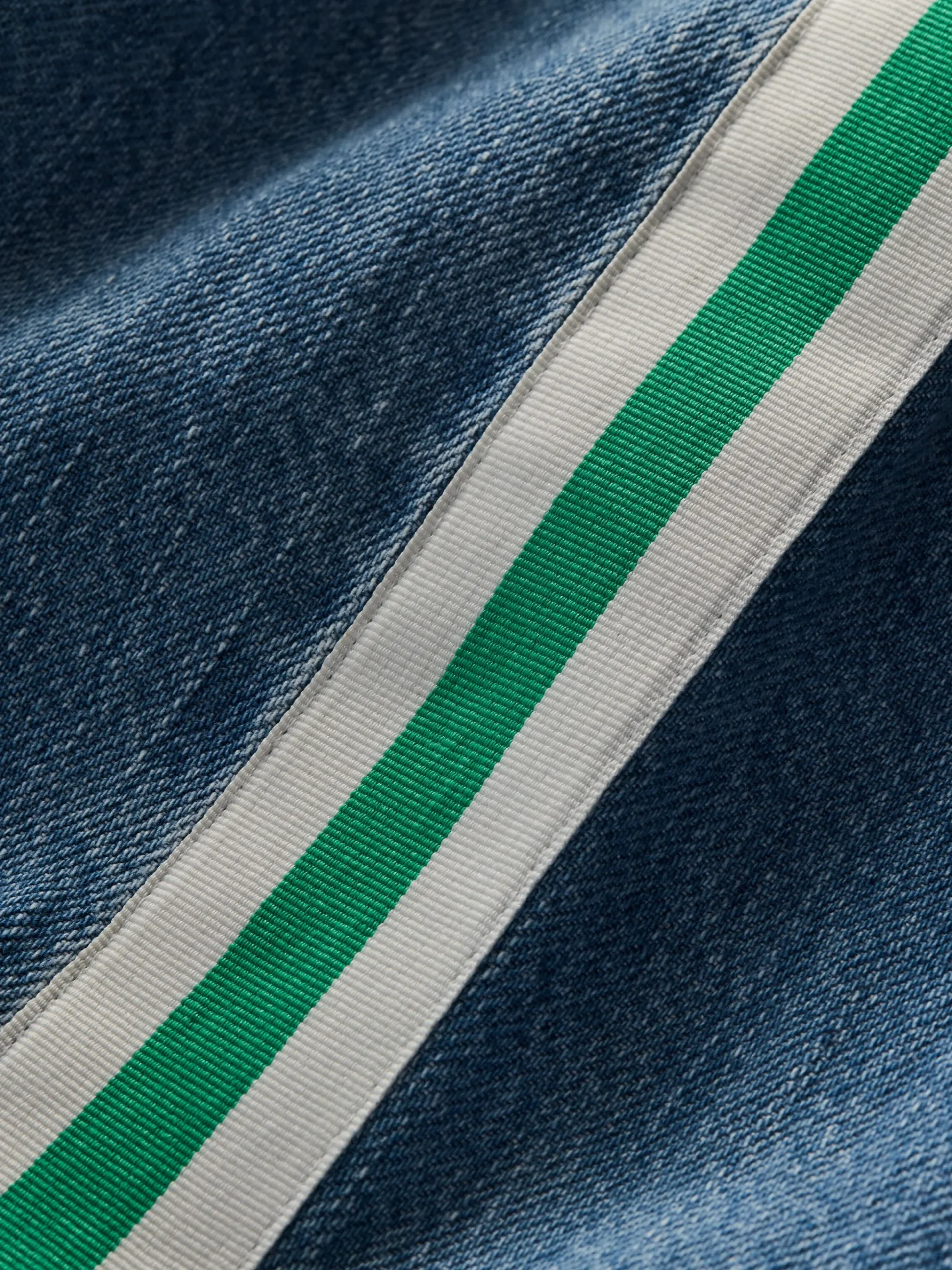 Alice and Olivia JEANS*XANDER RACING STRIPE JEAN